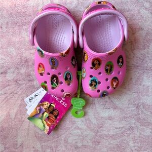 CROCS Pink Disney Princess Kids' Clog Sandals